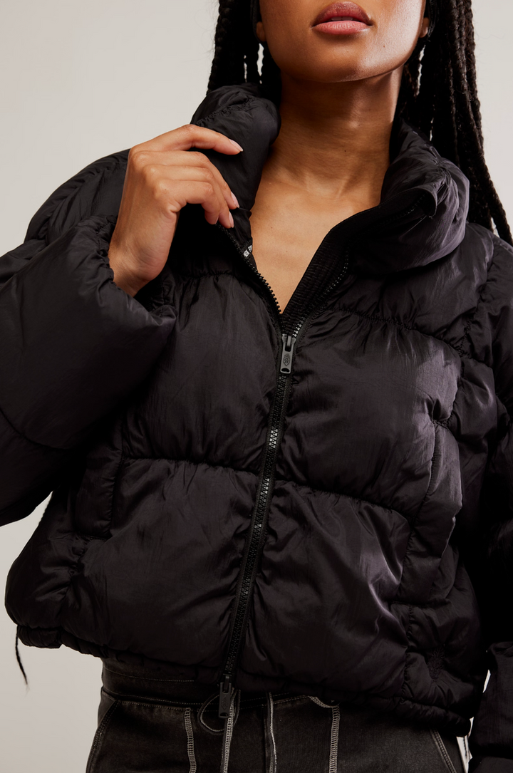 Free People Movement - In a Bubble Puffer Jacket in Black