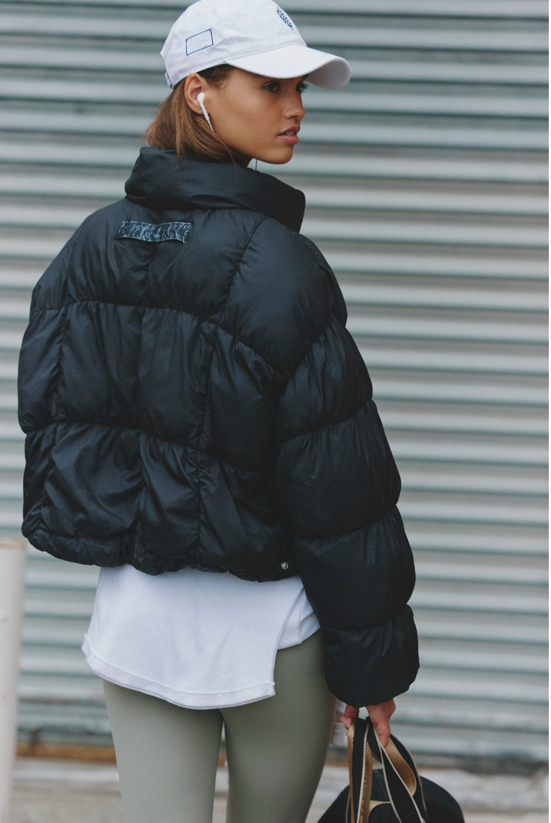 Free People Movement - In a Bubble Puffer Jacket in Black