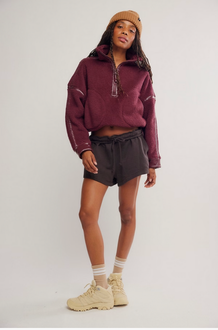 Free People Movement - High Press Short in Chocolate