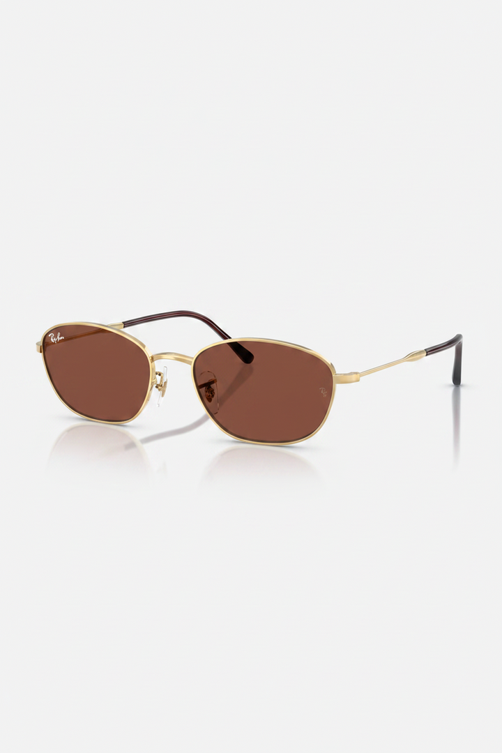 Ray Ban - Arista with Gold Polished Frame and Red Lenses - RB3749 001/C5 55-18