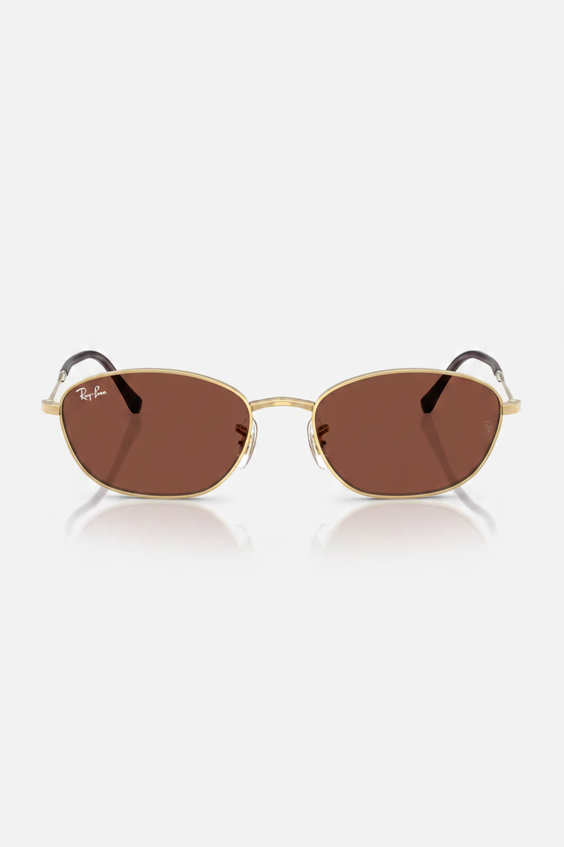 Ray Ban - Arista with Gold Polished Frame and Red Lenses - RB3749 001/C5 55-18