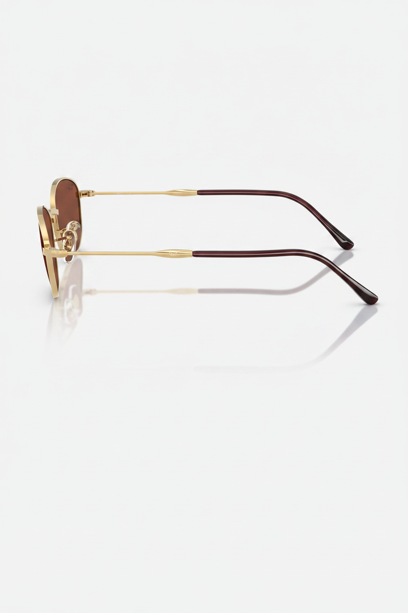 Ray Ban - Arista with Gold Polished Frame and Red Lenses - RB3749 001/C5 55-18