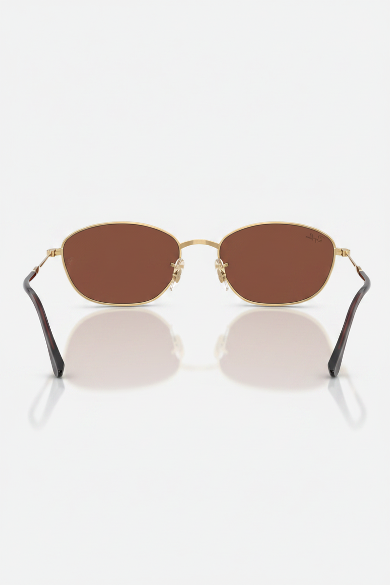 Ray Ban - Arista with Gold Polished Frame and Red Lenses - RB3749 001/C5 55-18