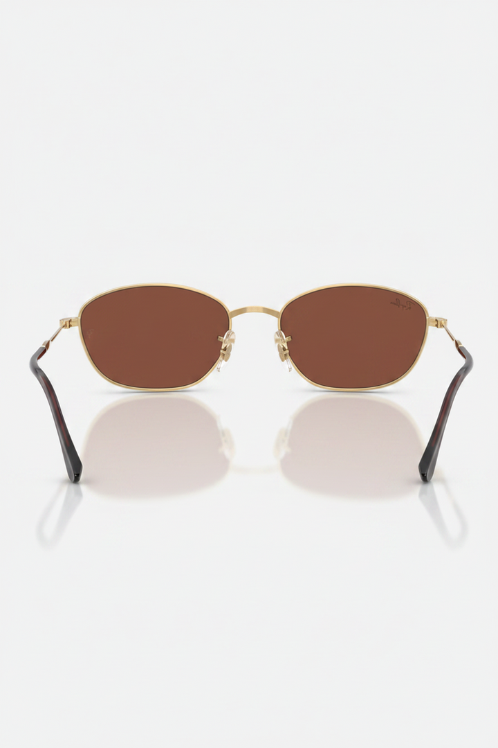 Ray Ban - Arista with Gold Polished Frame and Red Lenses - RB3749 001/C5 55-18
