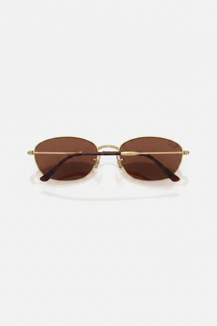 Ray Ban - Arista with Gold Polished Frame and Red Lenses - RB3749 001/C5 55-18
