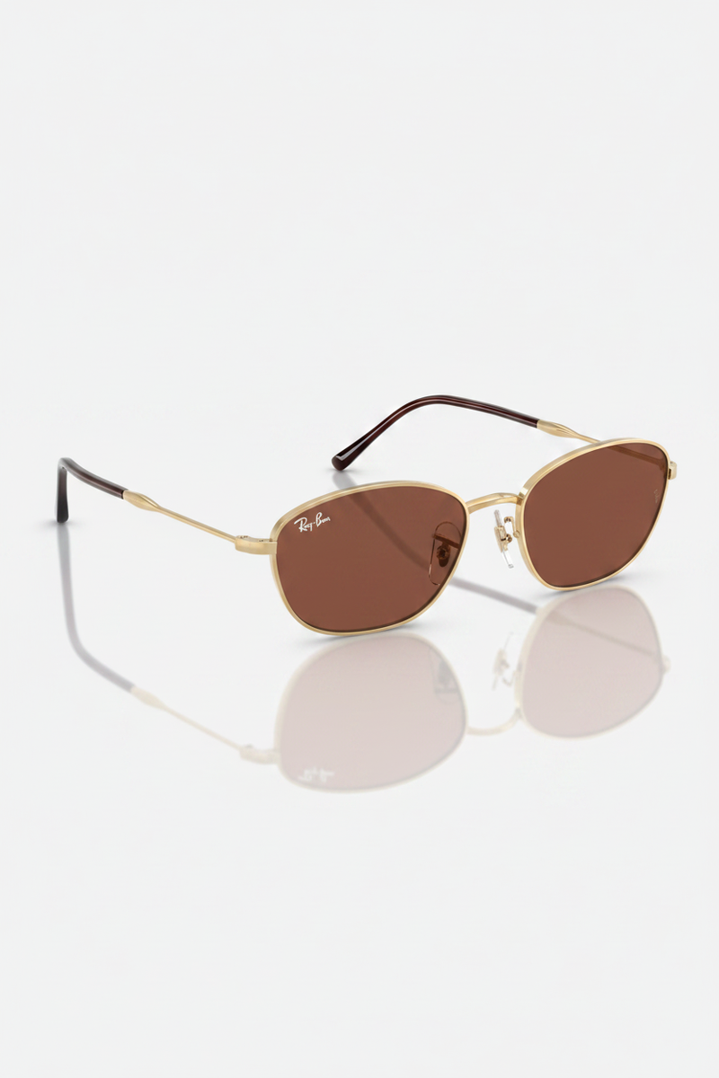 Ray Ban - Arista with Gold Polished Frame and Red Lenses - RB3749 001/C5 55-18