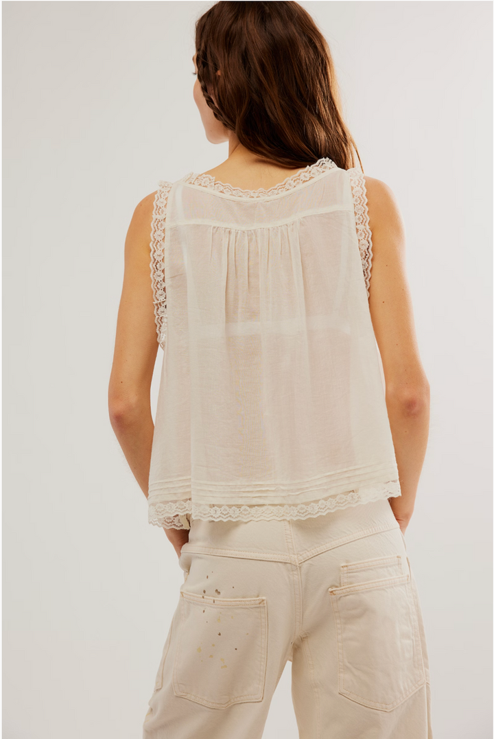 Free People - Forevermore Tank in Ivory