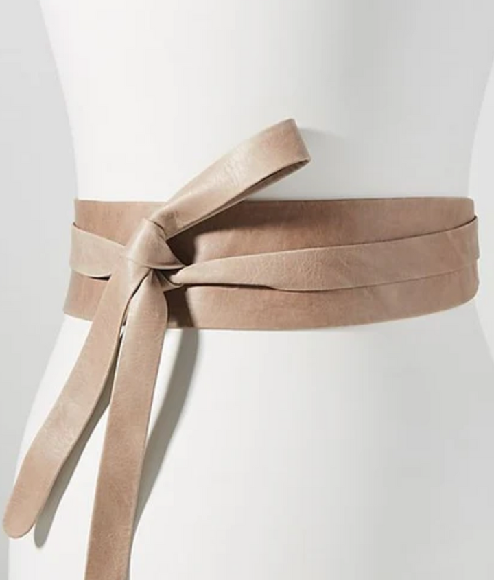 ADA Collection Belts - Wrap Belt in Taupe