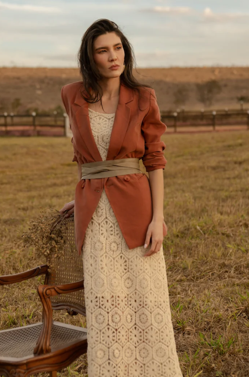 ADA Collection Belts - Wrap Belt in Taupe