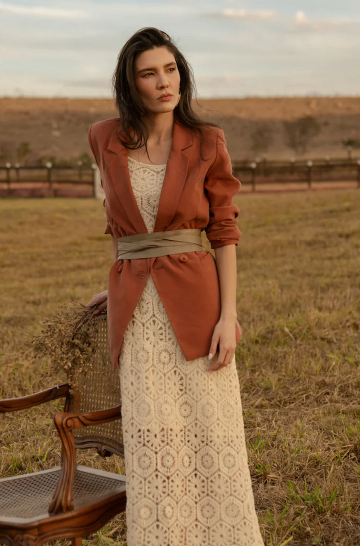 ADA Collection Belts - Wrap Belt in Taupe
