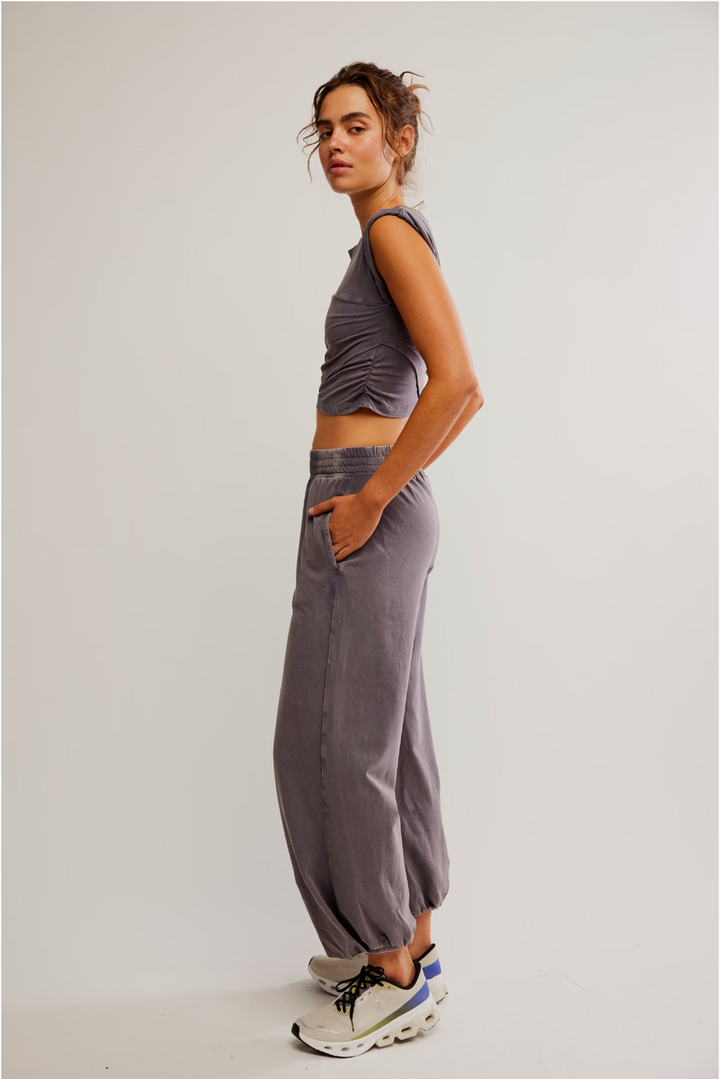 Free People Movement - Hot Shot Crossover Set in Gunmetal