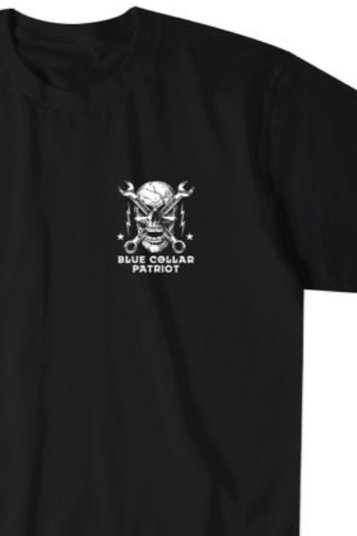 HOWITZER - Blue Collar Gears Short Sleeve Tee in Black