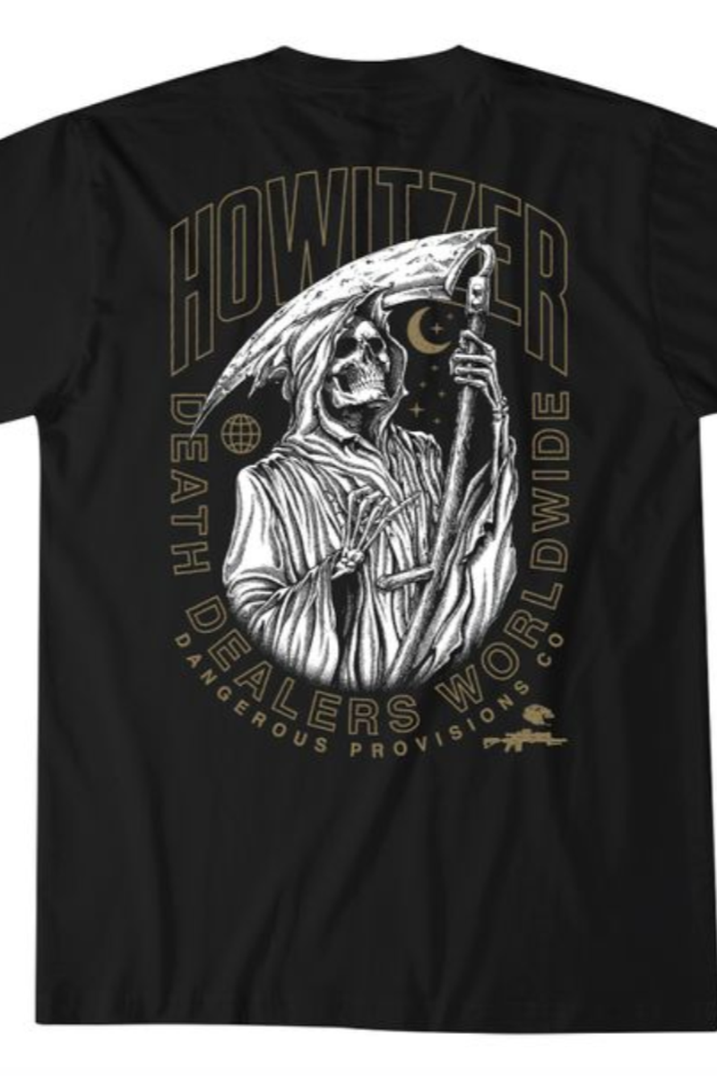 HOWITZER - Worldwide Short Sleeve Tee in Black