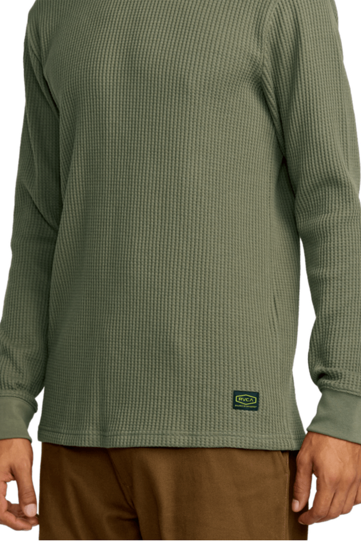 RVCA - Dayshift Thermal Long Sleeve in Olive