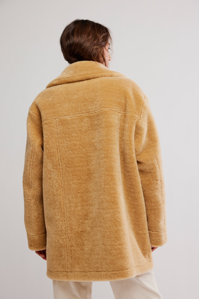 Free People - Mari Reversible in Tan Cream Combo