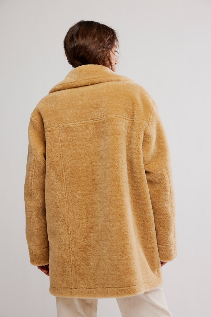 Free People - Mari Reversible in Tan Cream Combo