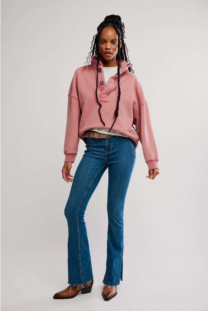 Free People - We The Free Timeless Pullover in Salsa
