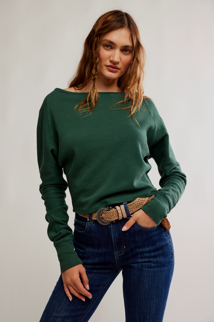 Free People - We The Free Jess Long Sleeve in Seamoss