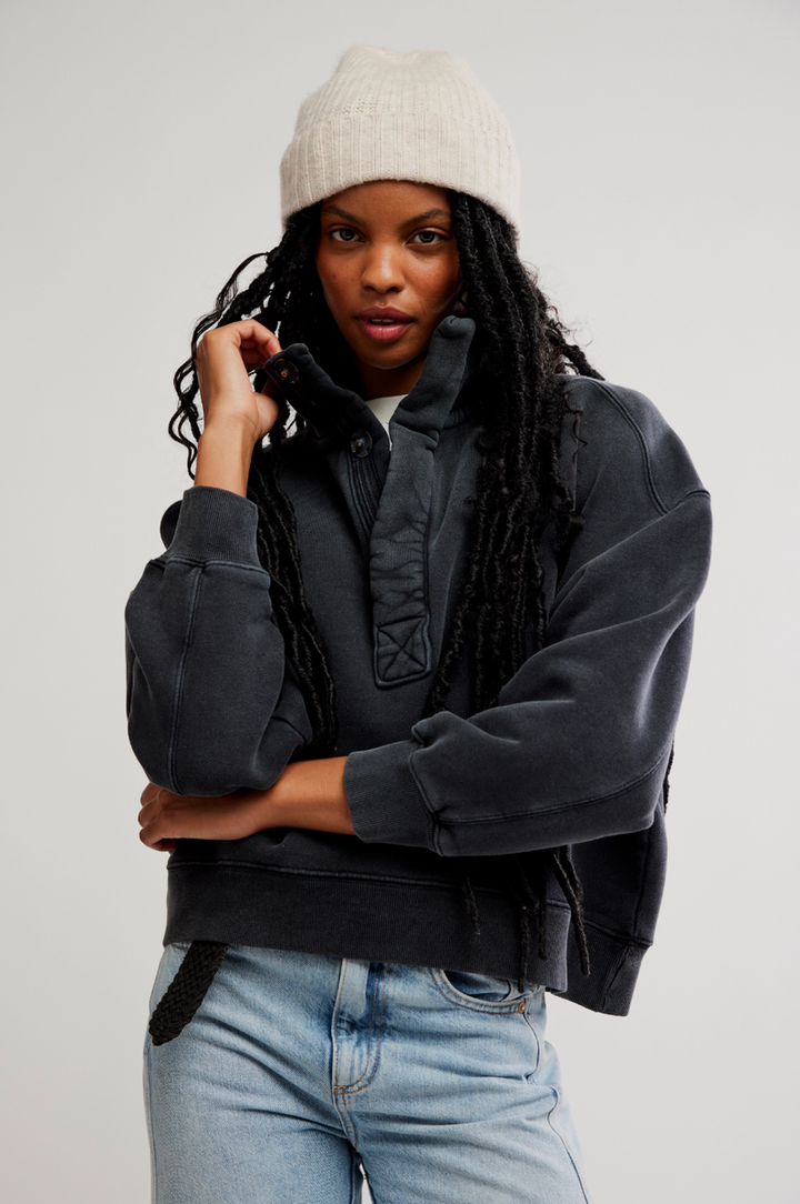 Free People - We The Free Timeless Pullover in Black