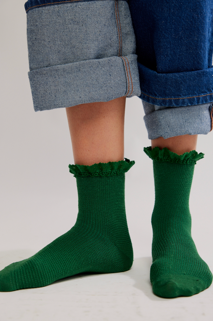 Free People - Ruffle Sock Pack in Merry and Bright