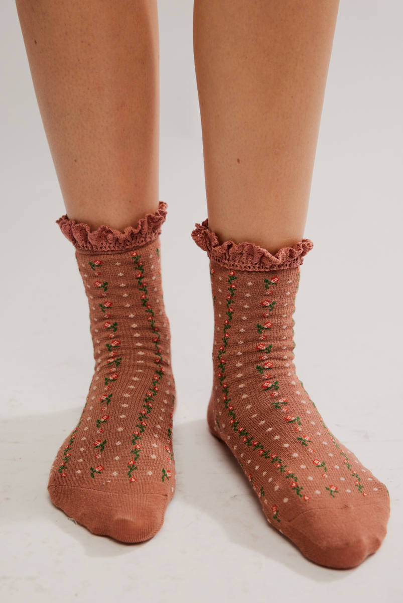 Free People - Ruffle Sock Pack in Merry and Bright
