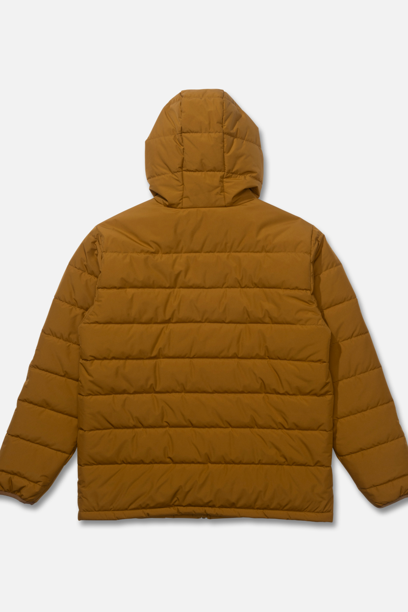 Salty Crew - Barrier Hooded Jacket in Bronze Brown