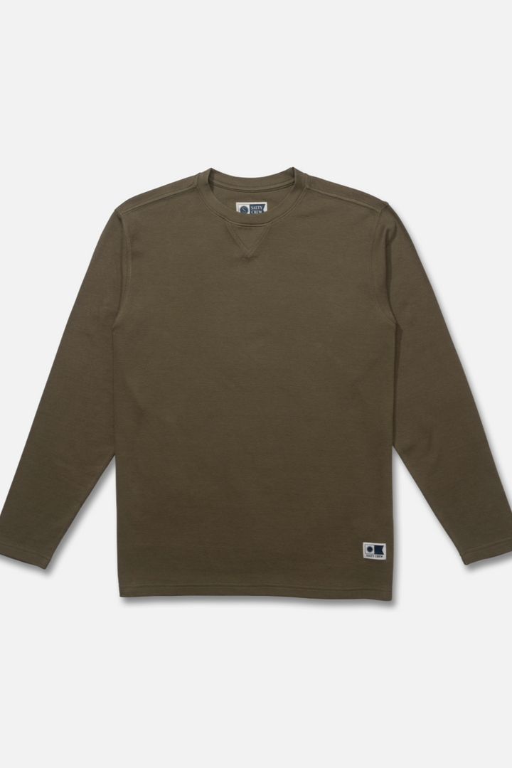 Salty Crew - Cast Off Long Sleeve Thermal in Four Leaf Clover