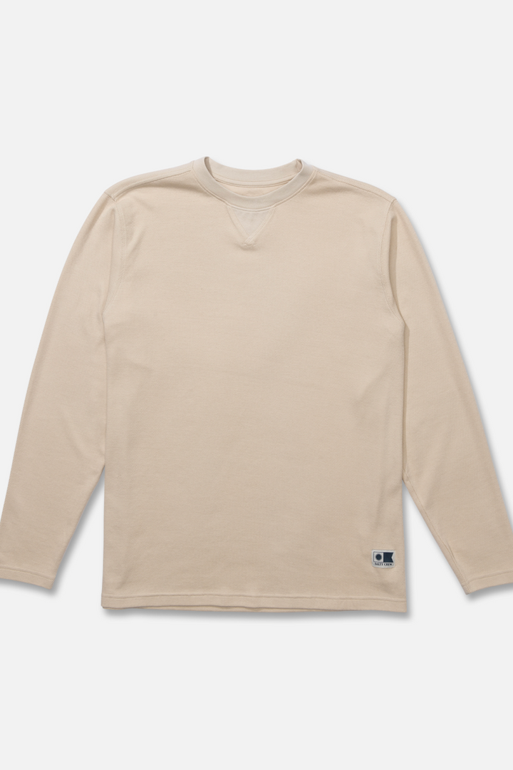 Salty Crew - Cast Off Long Sleeve Thermal in Natural