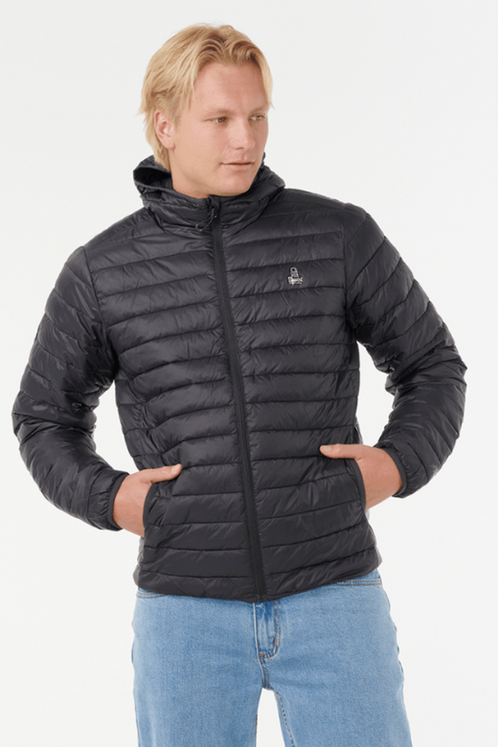 Rip Curl - Anti Series Search Puffer Hood in Black