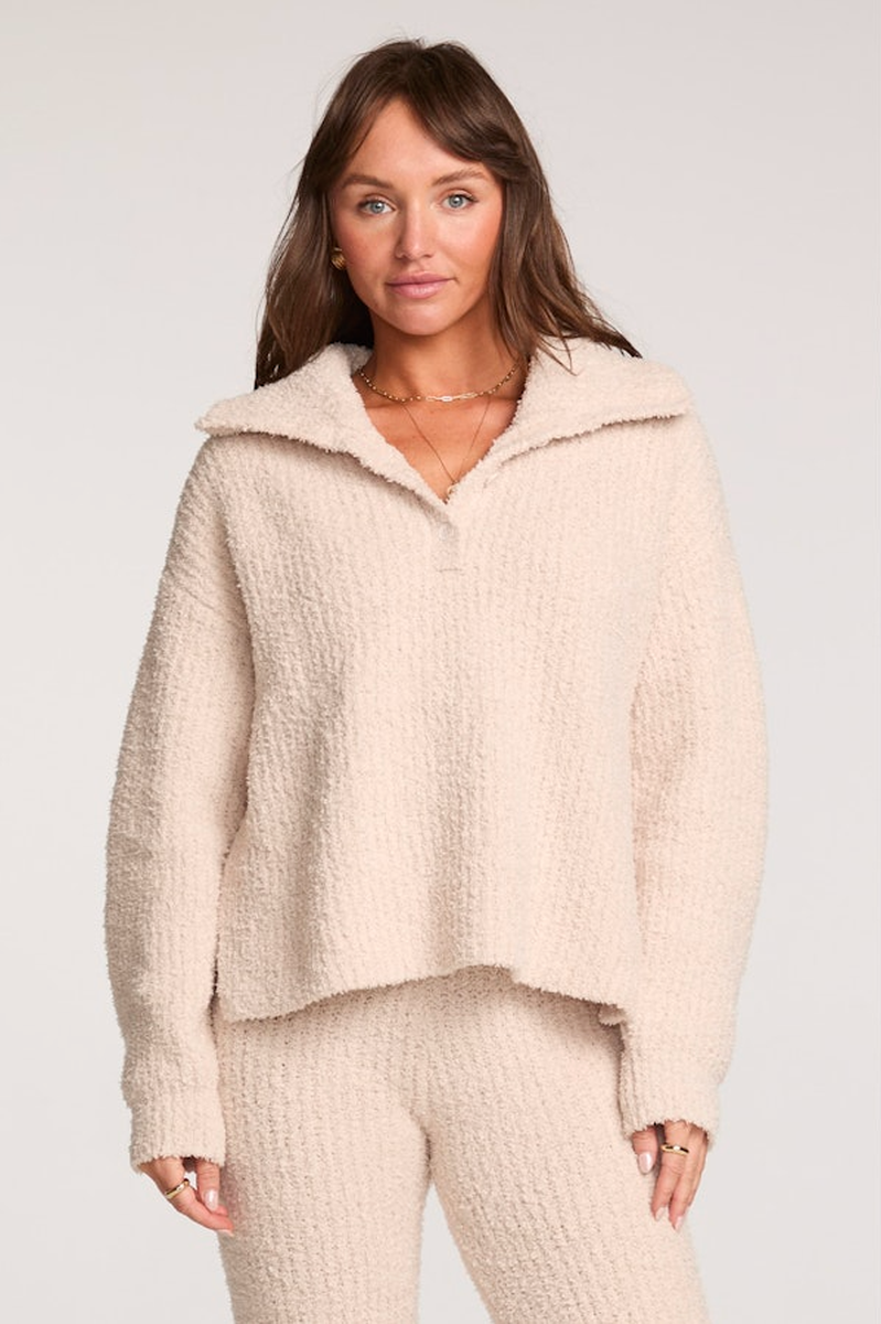 Saltwater LUXE - Freidda Sweater in Pearl