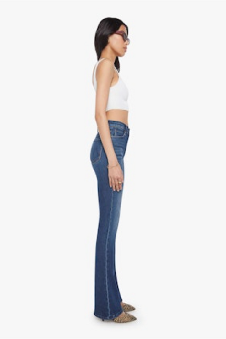 Mother Denim - High Waisted Runaway in Shine On