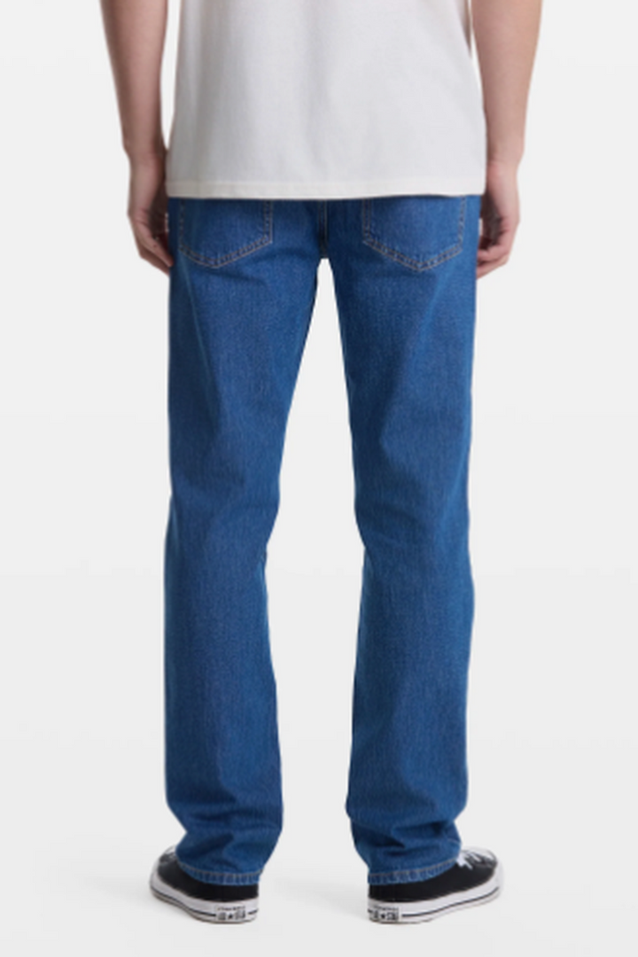 Volcom - Solver Modern Fit Jeans in Deep River Blues