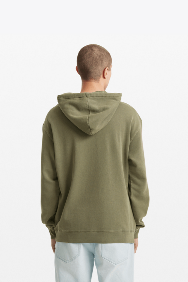 Volcom - Single Stone Hoodie in Dark Olive