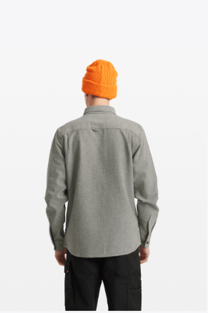 Volcom - Levelstone Long Sleeve Shirt in Antique Black