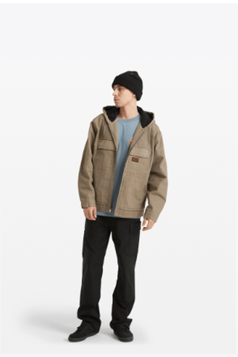 Volcom - Freshdust Workwear Jacket in Brindle
