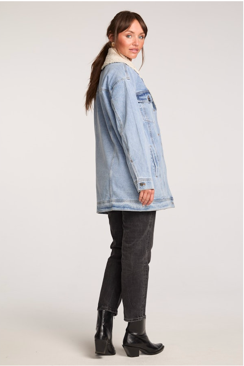 Saltwater LUXE - Elysia Jacket in Stonewash Denim