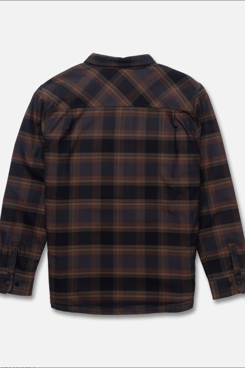 Salty Crew - Fathom Long Sleeve Tech Shacket in Phantom