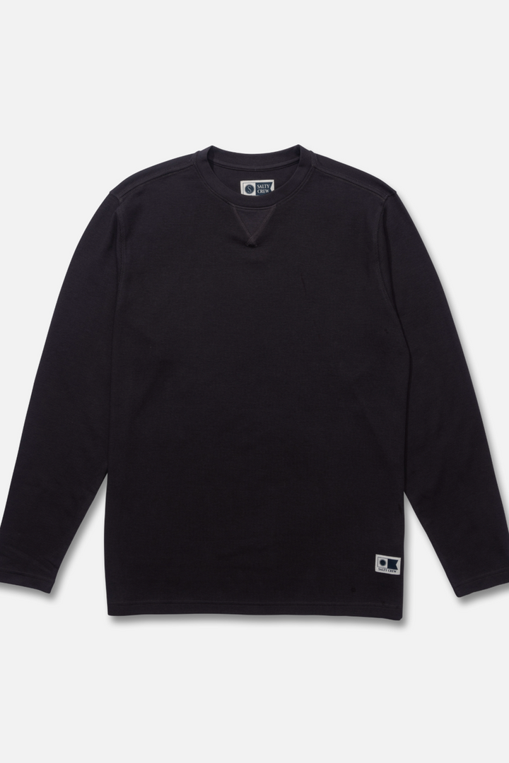 Salty Crew - Cast Off Long Sleeve Thermal in Black