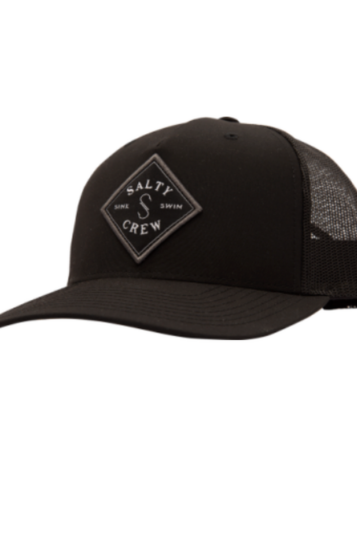 Salty Crew - Sealine Retro Trucker Hat in Black