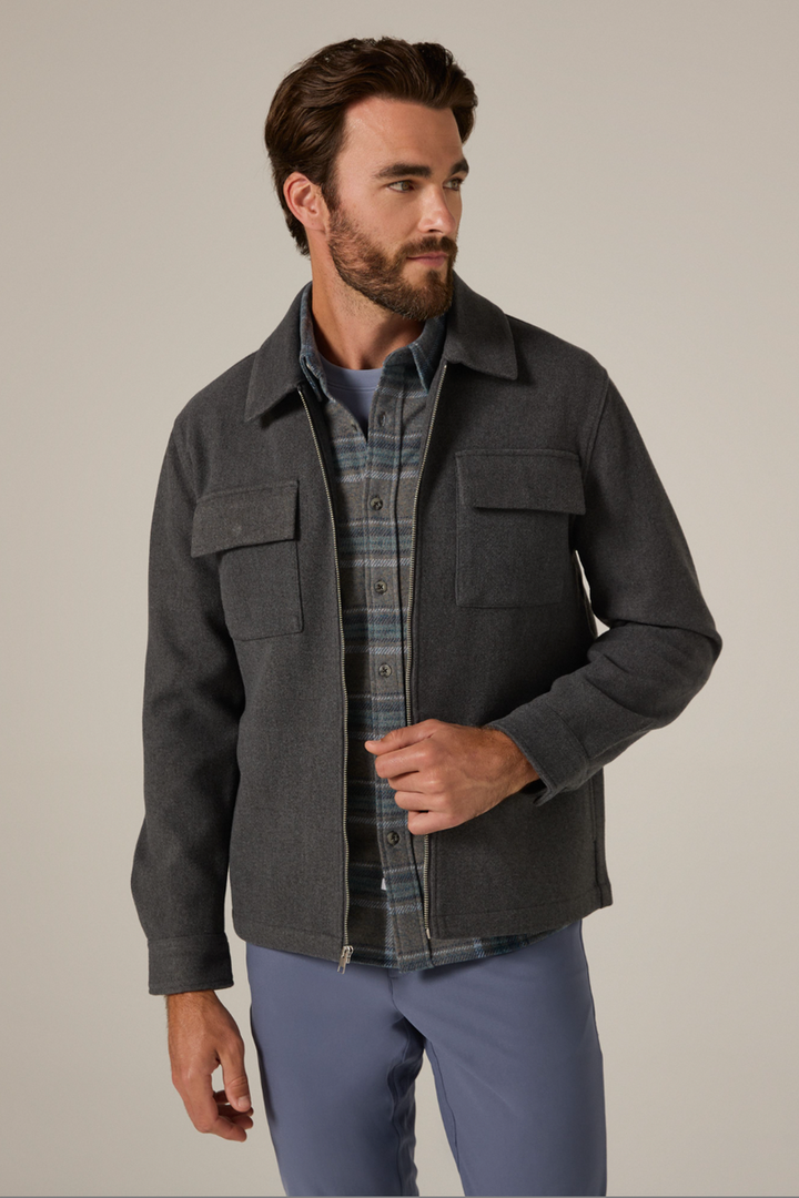 7DIAMONDS - Bleecker Jacket in Charcoal