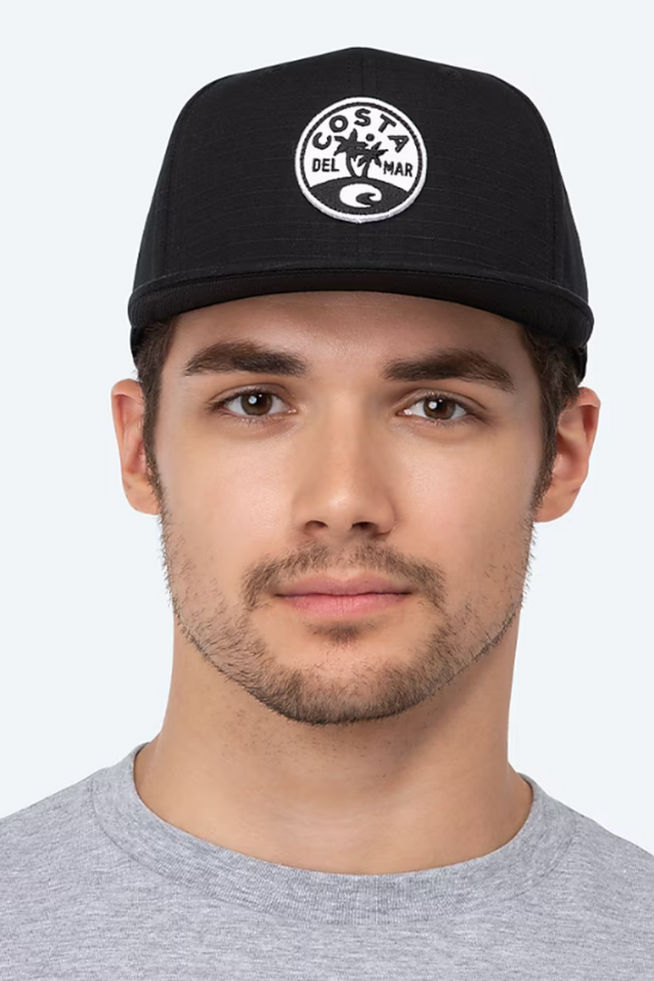 Costa - Isla Snapback Flatbill in Black