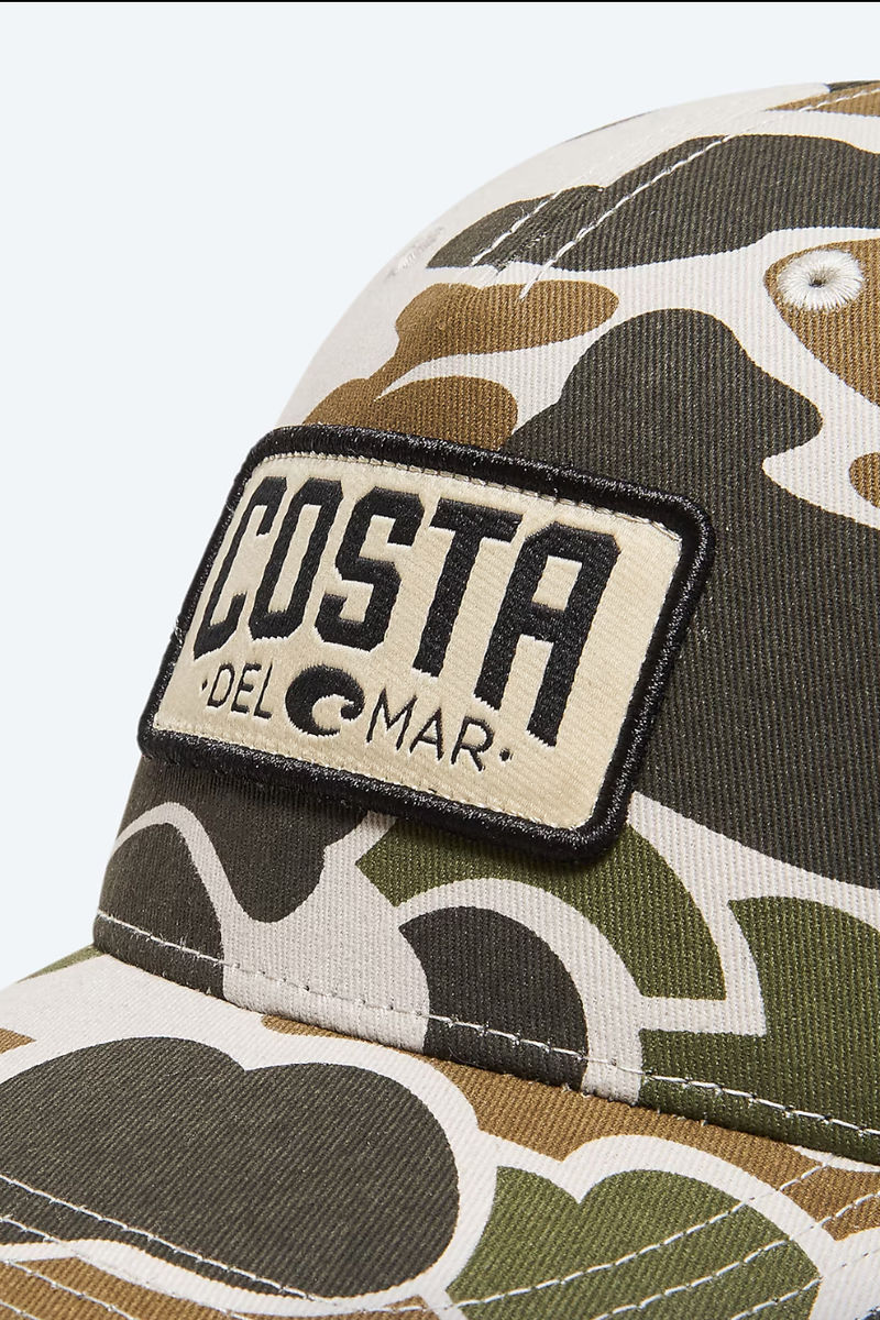 Costa - Duck Camo Trucker in White