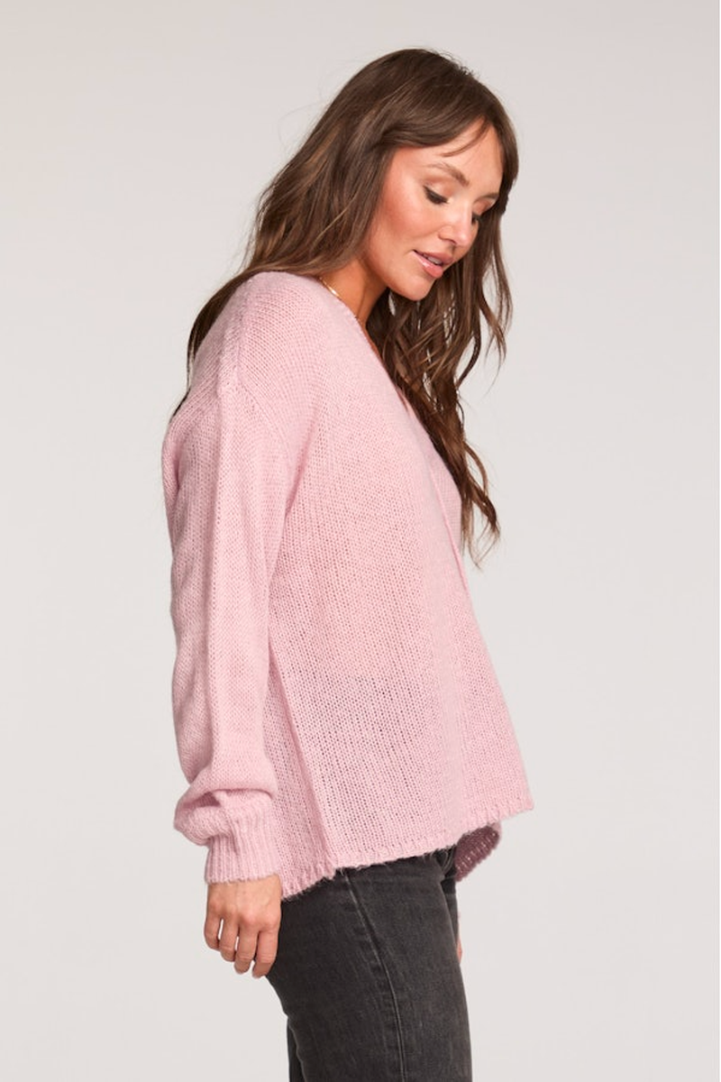 Saltwater LUXE - Kaden Sweater in Blush