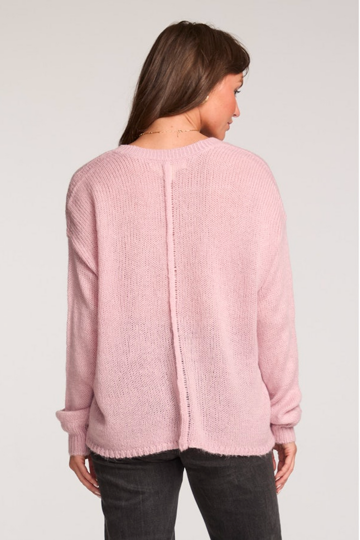 Saltwater LUXE - Kaden Sweater in Blush