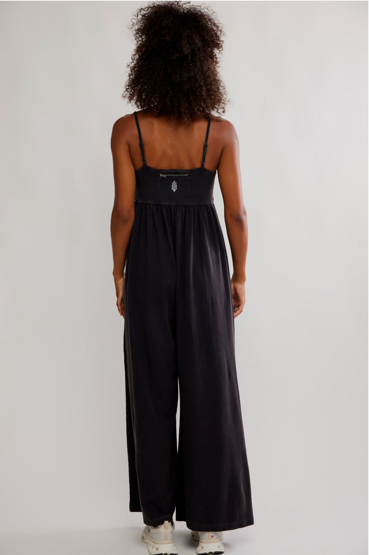 Free People Movement - Hot Shot Strappy Onesie 2 in Black