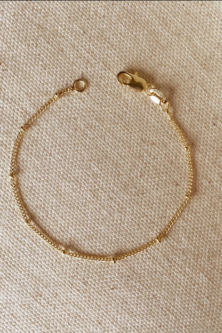 GoldFi - 18k Gold Filled Satellite Bracelet