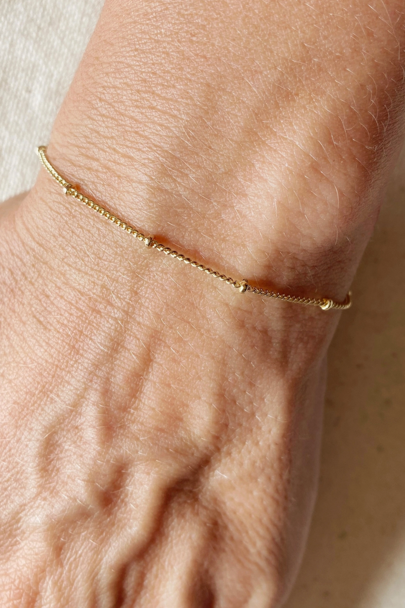 GoldFi - 18k Gold Filled Satellite Bracelet