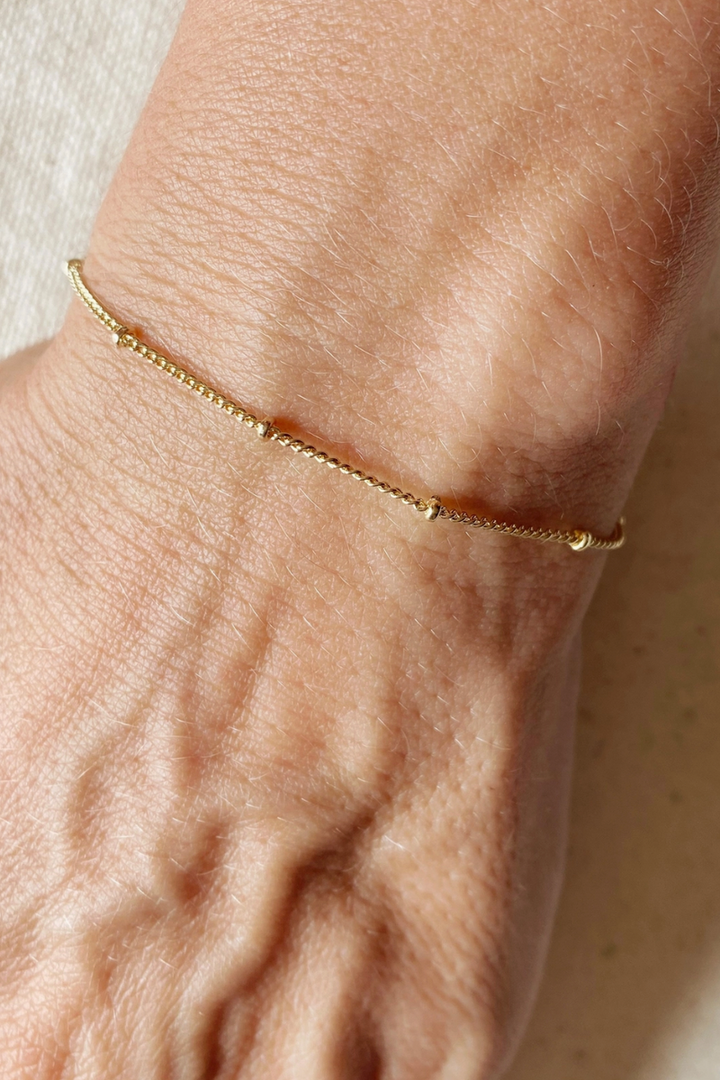 GoldFi - 18k Gold Filled Satellite Bracelet