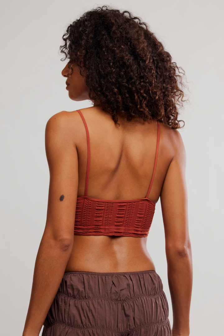 Free People - Heirloom Seamless Bralette in Canyon Sunset