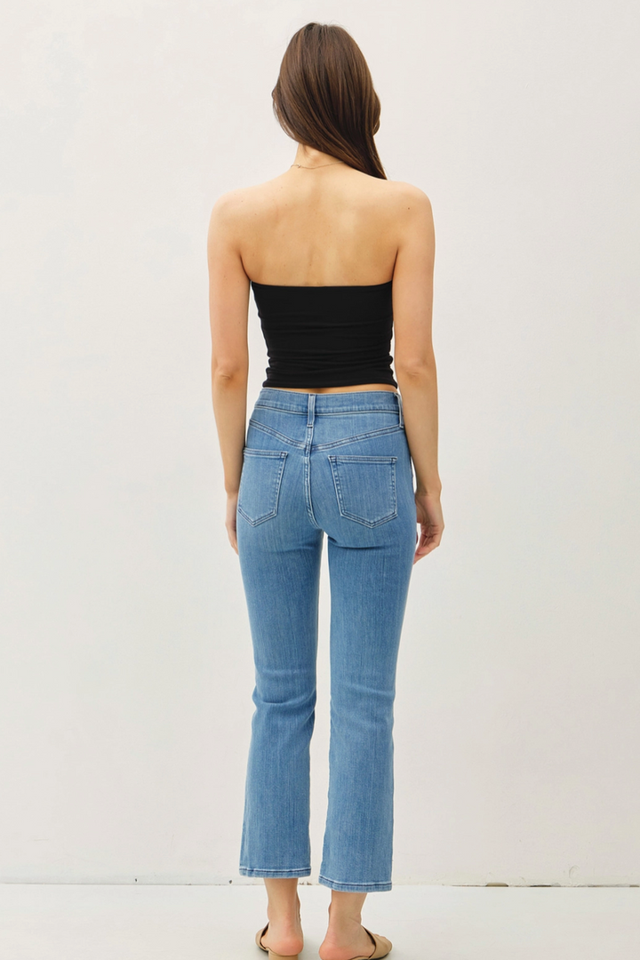 Be Cool -  Basic Bandeau Top in Black